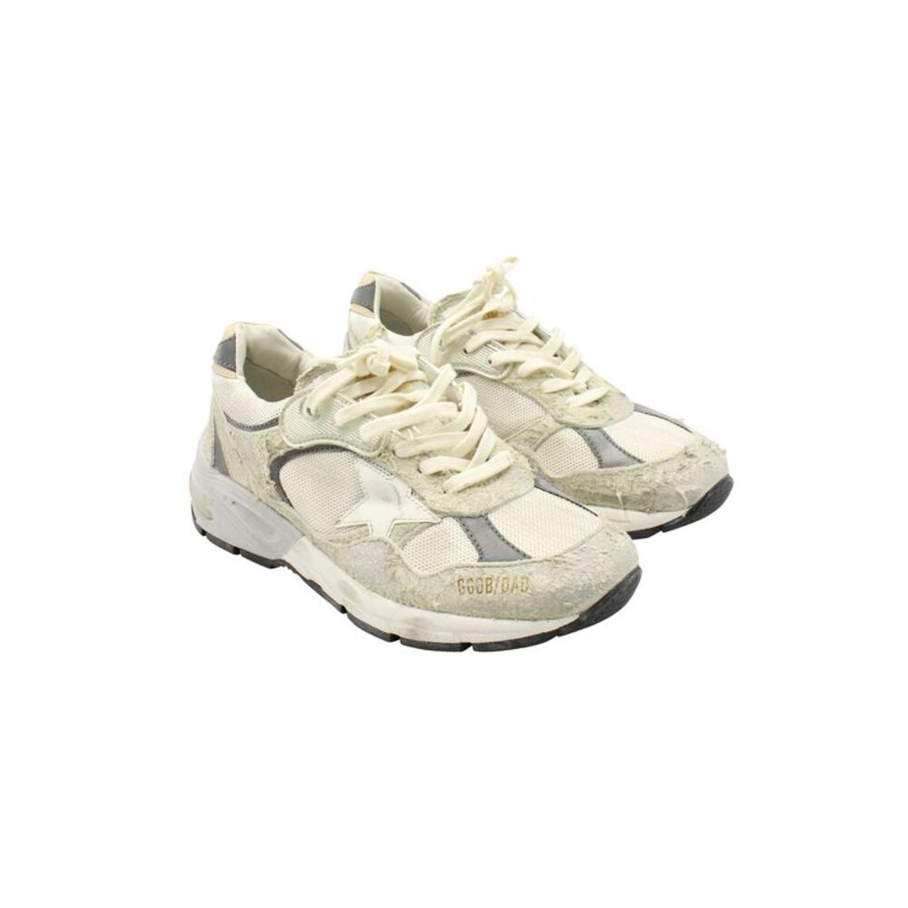 Golden Goose Dad Sneakers in Cream Suede - Picture 3 of 12